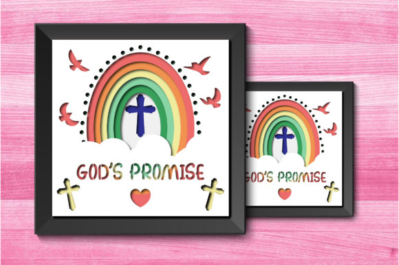 3D Boho God's Promise Shadow Box Cricut: A Brand Review
