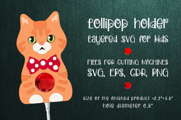 British Cat Lollipop Holder: 3D SVG Shapes Review
