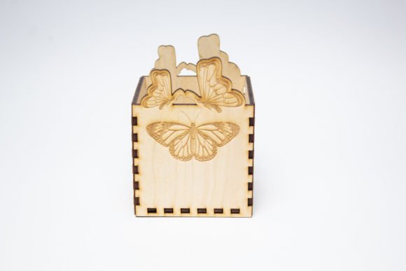 Candle Holder - Butterfly 3D SVG Home Décor