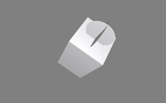 Gift Box Disk Closure: A 3D SVG Asset for Gift Boxes