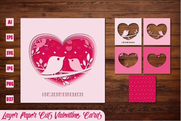 Layer Paper Cut Valentine Card: A Designer's Review