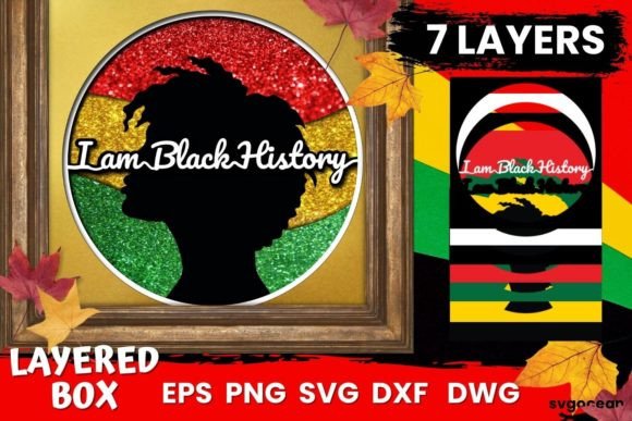 Reviewing Black Women Shadow Box 3D SVG