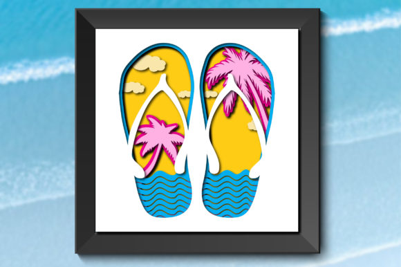 Summer Flip Flops 3D Shadow Box: A Marketer's Review